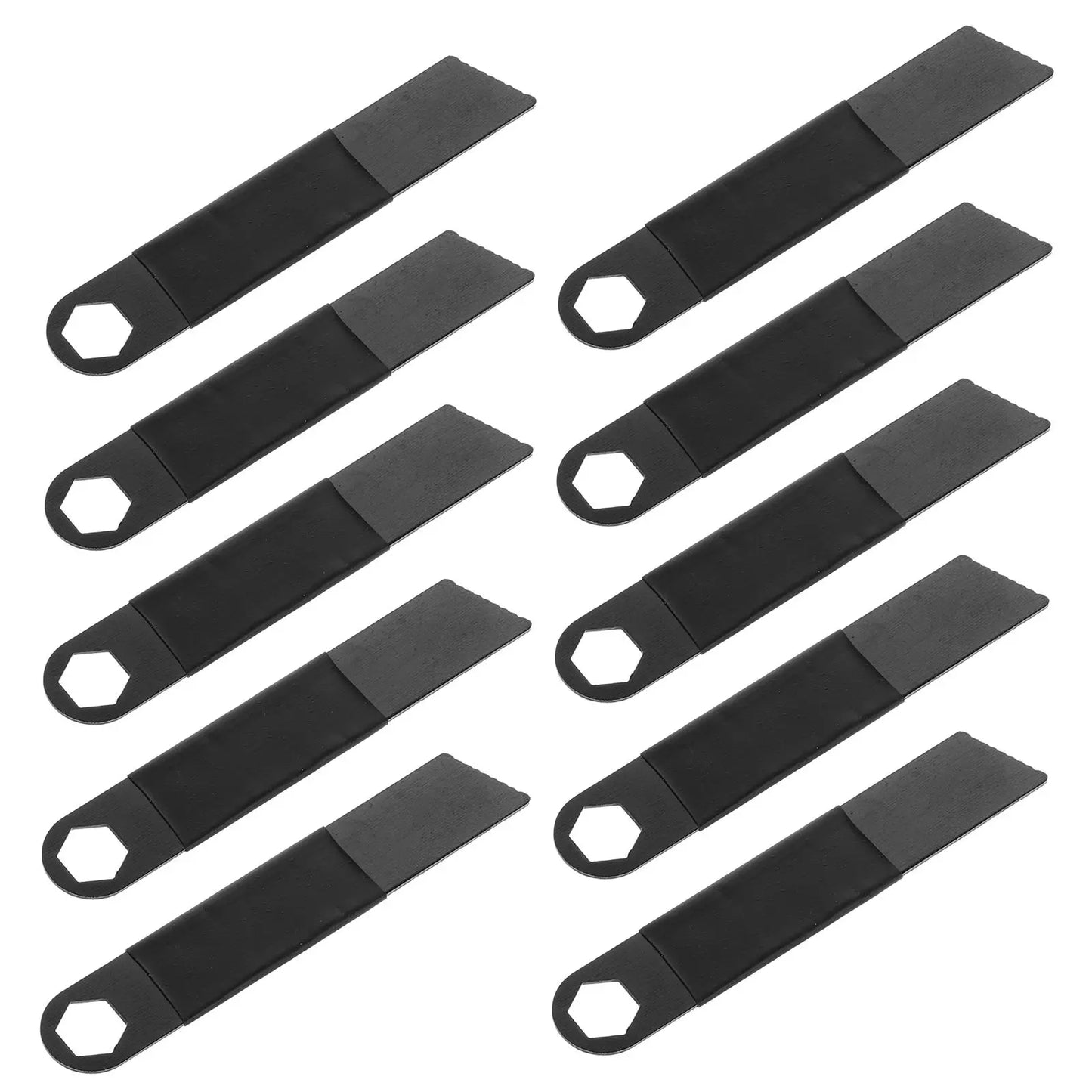 10 Pcs Fire Scraper Emergency Starter Survival Starters for Campfires Flint Striker Camping