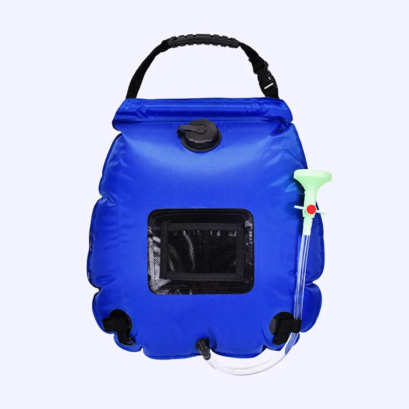 Camping Shower Bag Strong PVC Water Bag 20L Solar Energy Heat Camp Shower Bag