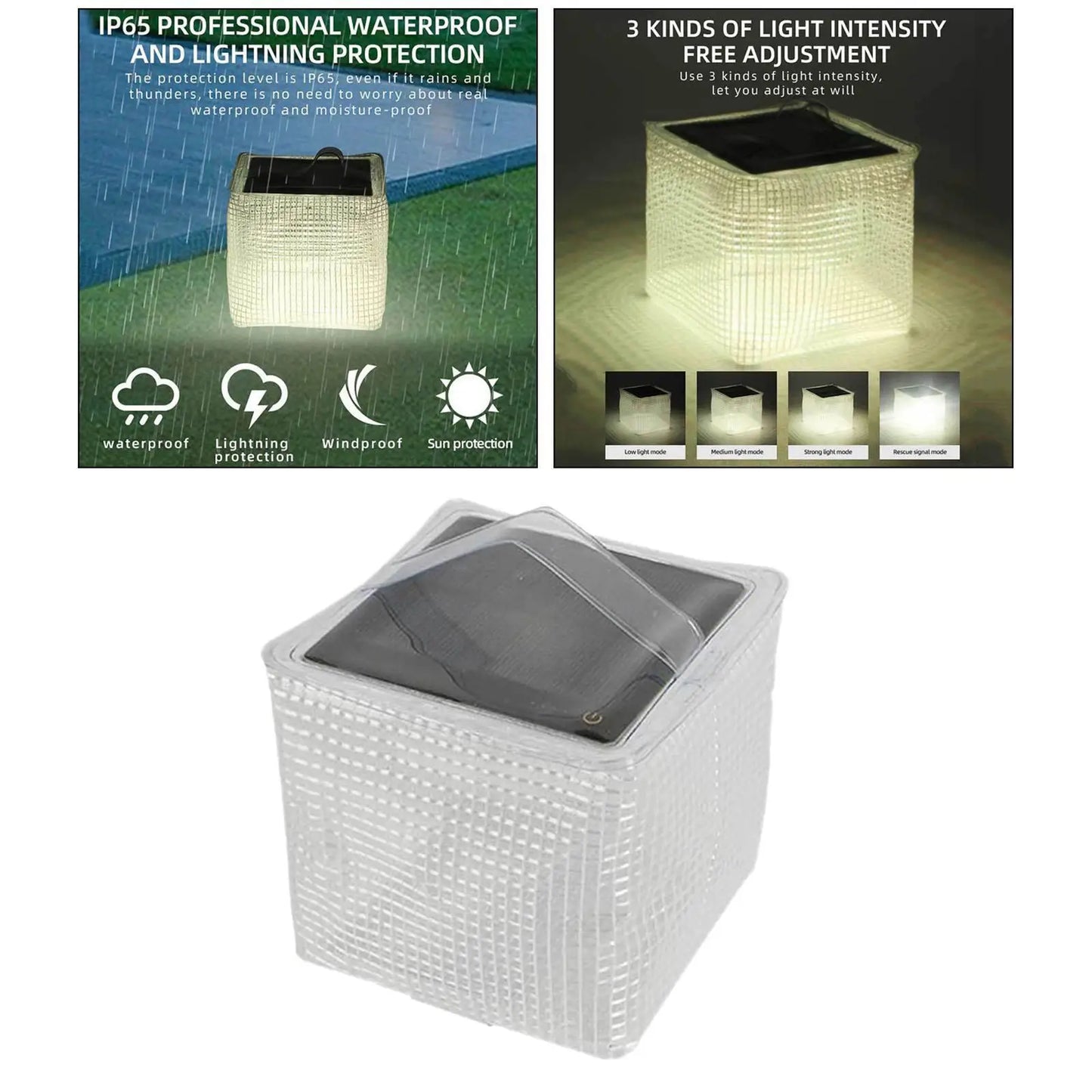 Multifunctional Solar Camping Lantern Wide Application For Camping Hiking And Emergencies Sturdy Warm White Lighting