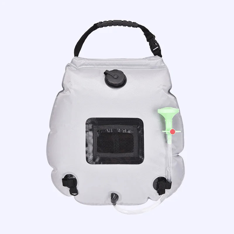 Camping Shower Bag Strong PVC Water Bag 20L Solar Energy Heat Camp Shower Bag