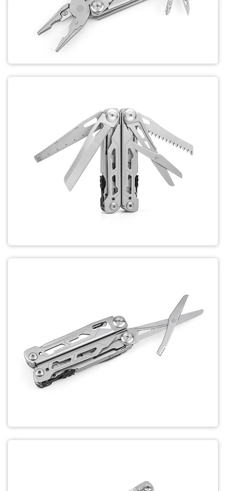 DL30 Hand Tools Multi-tool Pliers Set Tactical Multitool Edc Camping and Hunting Multifunctional Folding Knife, Gifts for Men