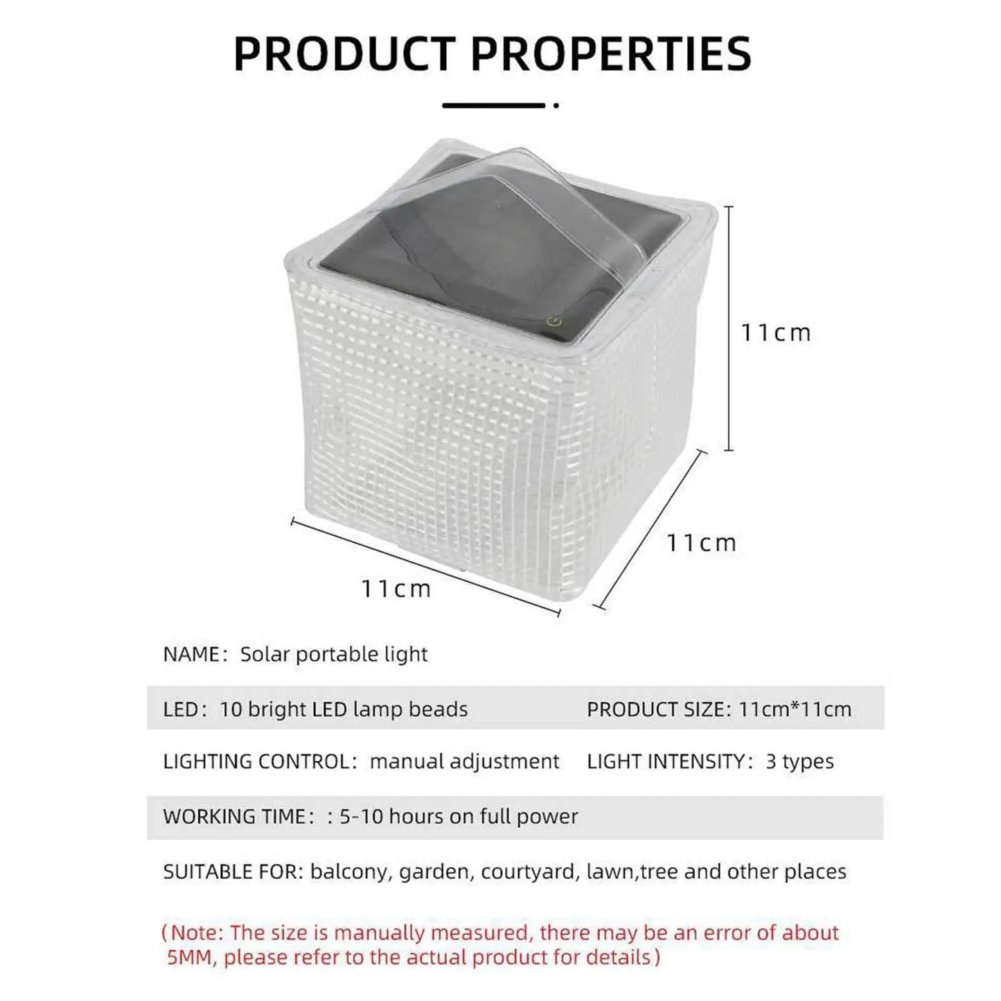 Multifunctional Solar Camping Lantern Wide Application For Camping Hiking And Emergencies Sturdy Warm White Lighting